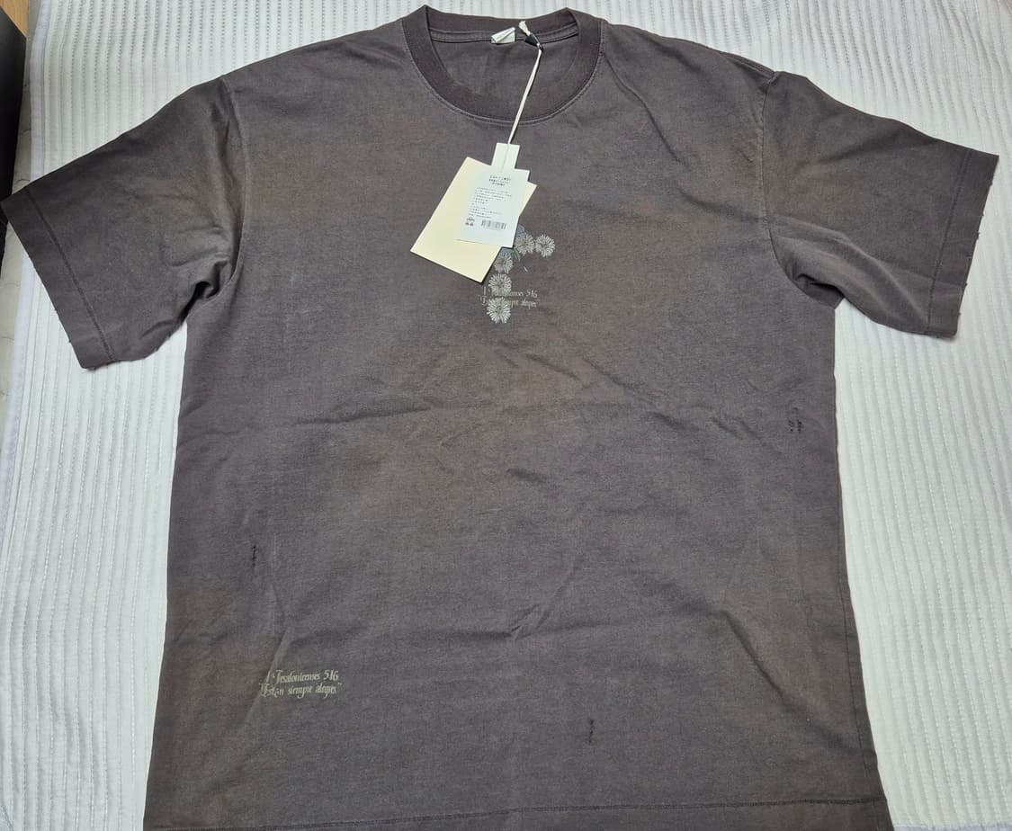 폴리테루 플로럴 크로스 반팔 상품이미지1