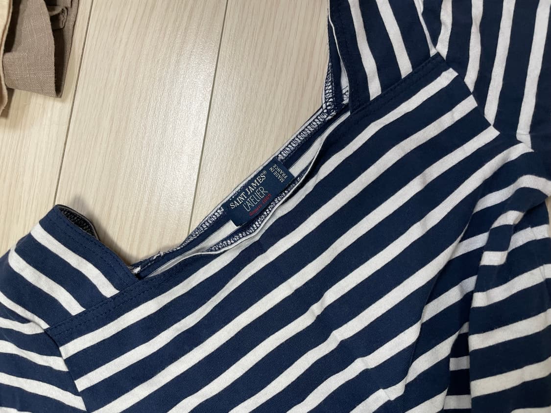 세인트제임스 플레네프 38사이즈 네이비 스트라이프 상품이미지10