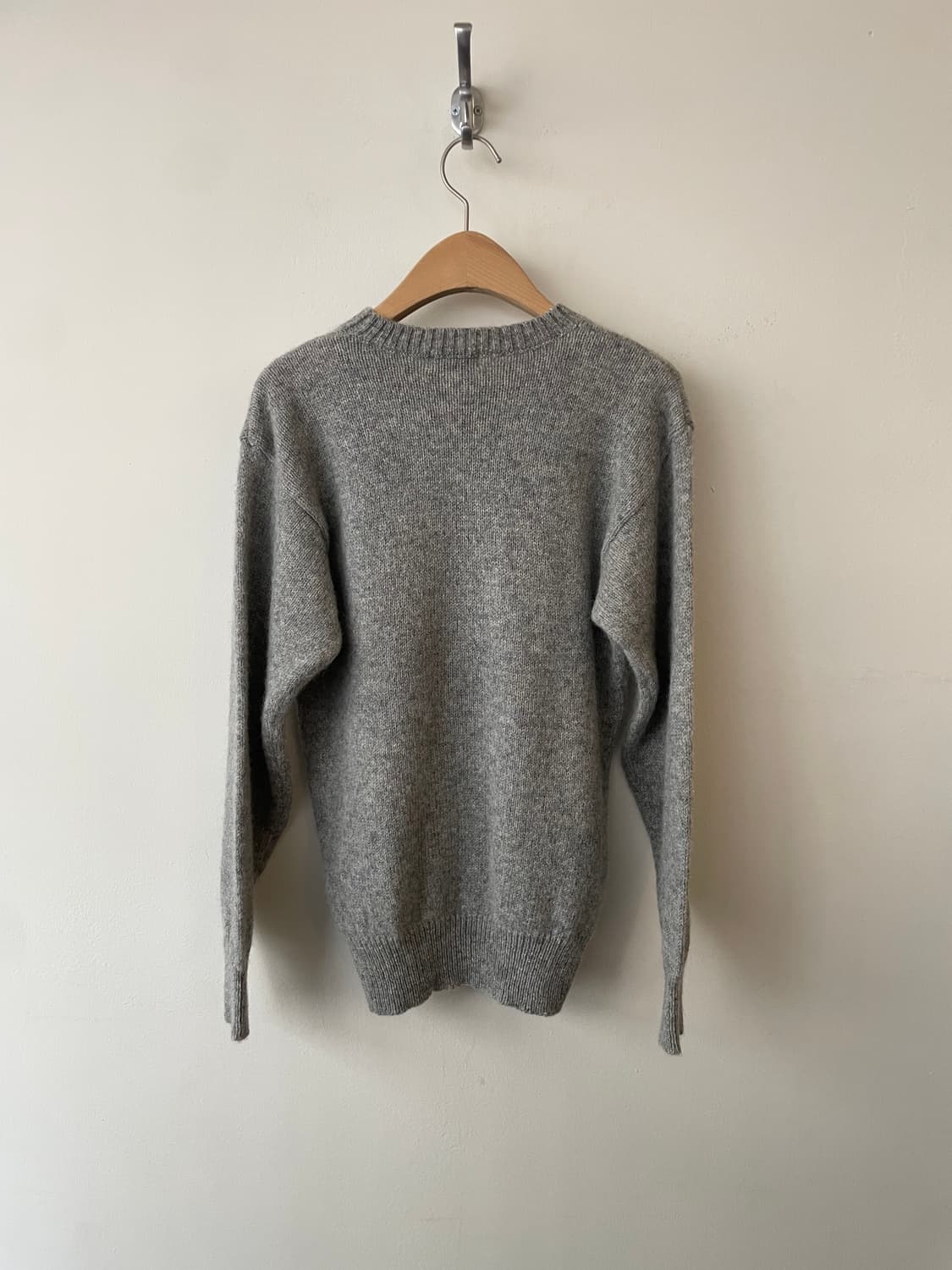 vintage gray crew neck knit 상품이미지4