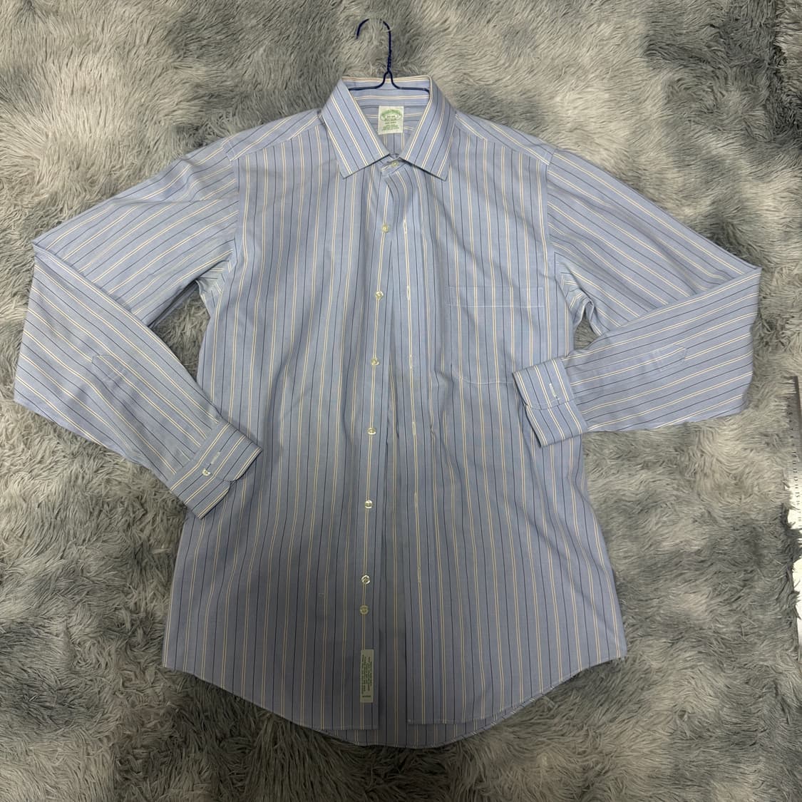 브룩스브라더스 스트라이프셔츠 95사이즈15/34 상품이미지1