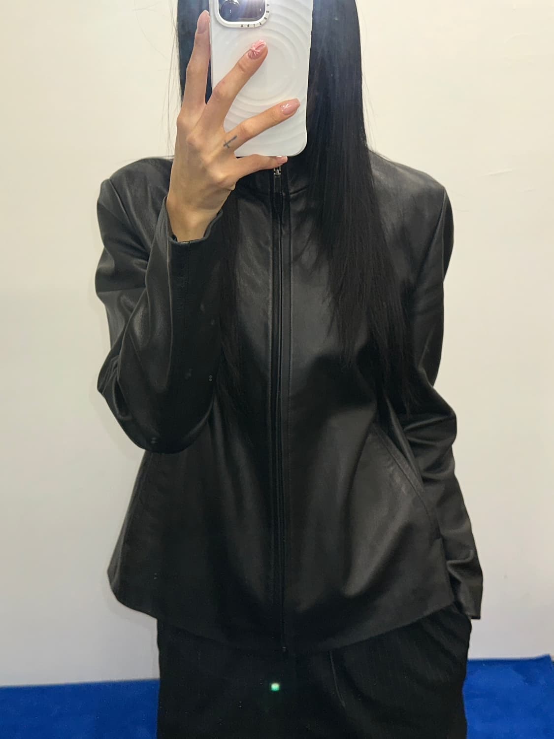  Lambskin racer jacket  상품이미지1