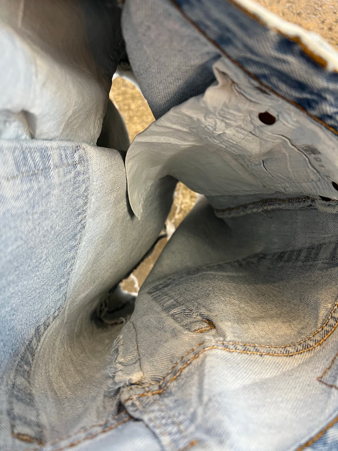 Levis 빈티지 데님 스커트 상품이미지8