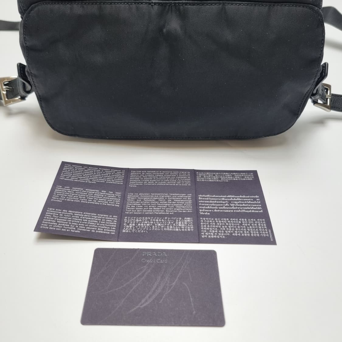 프라다 리나일론 사피아노 백팩 스몰 ( 1BZ677 ) 상품이미지6