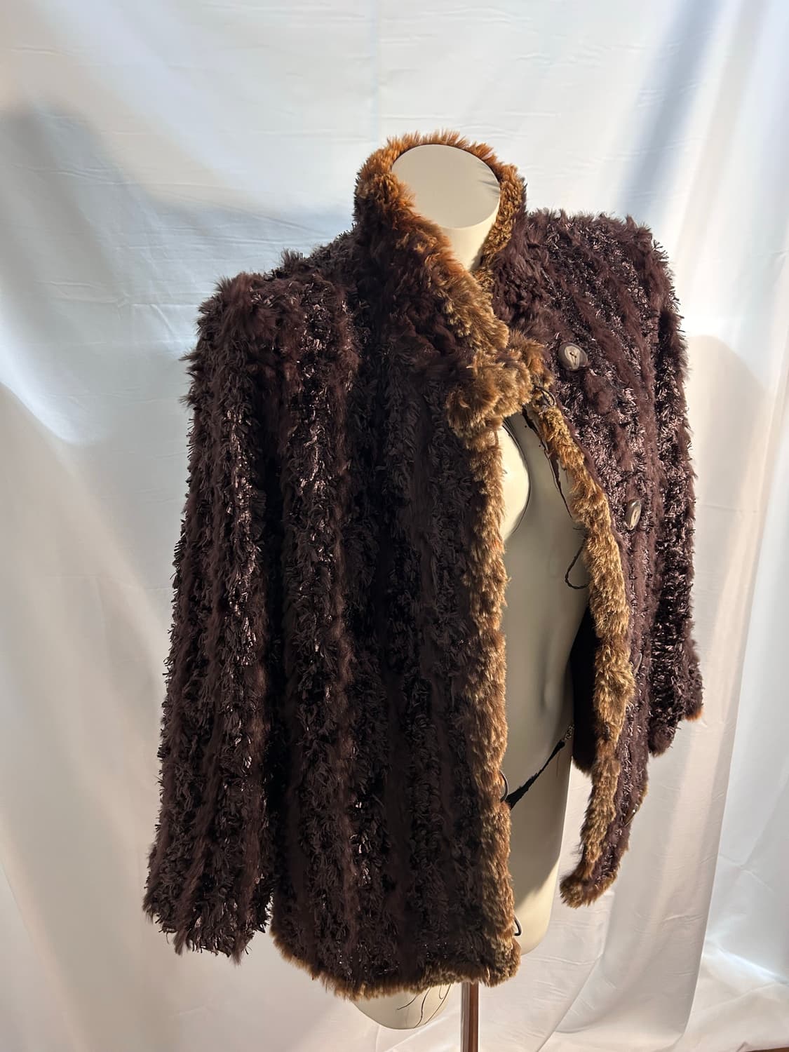 Gitanes shearling reversible fur jacket 상품이미지1