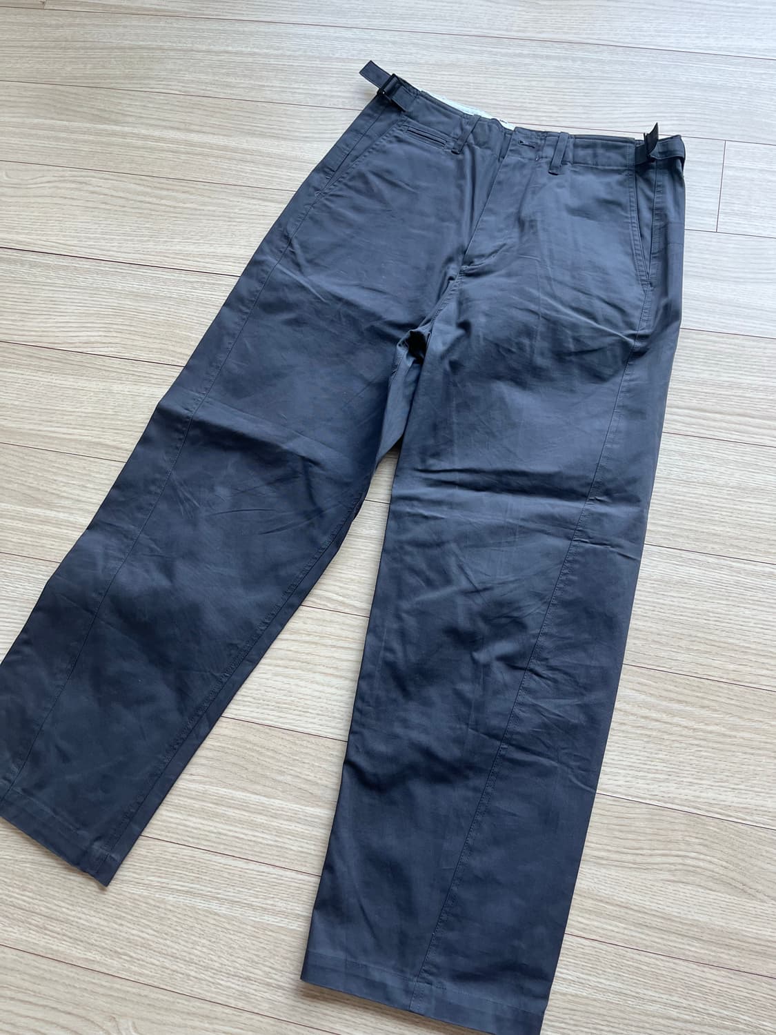 비슬로우X데릭 치노팬츠 차콜 30사이즈 상품이미지3