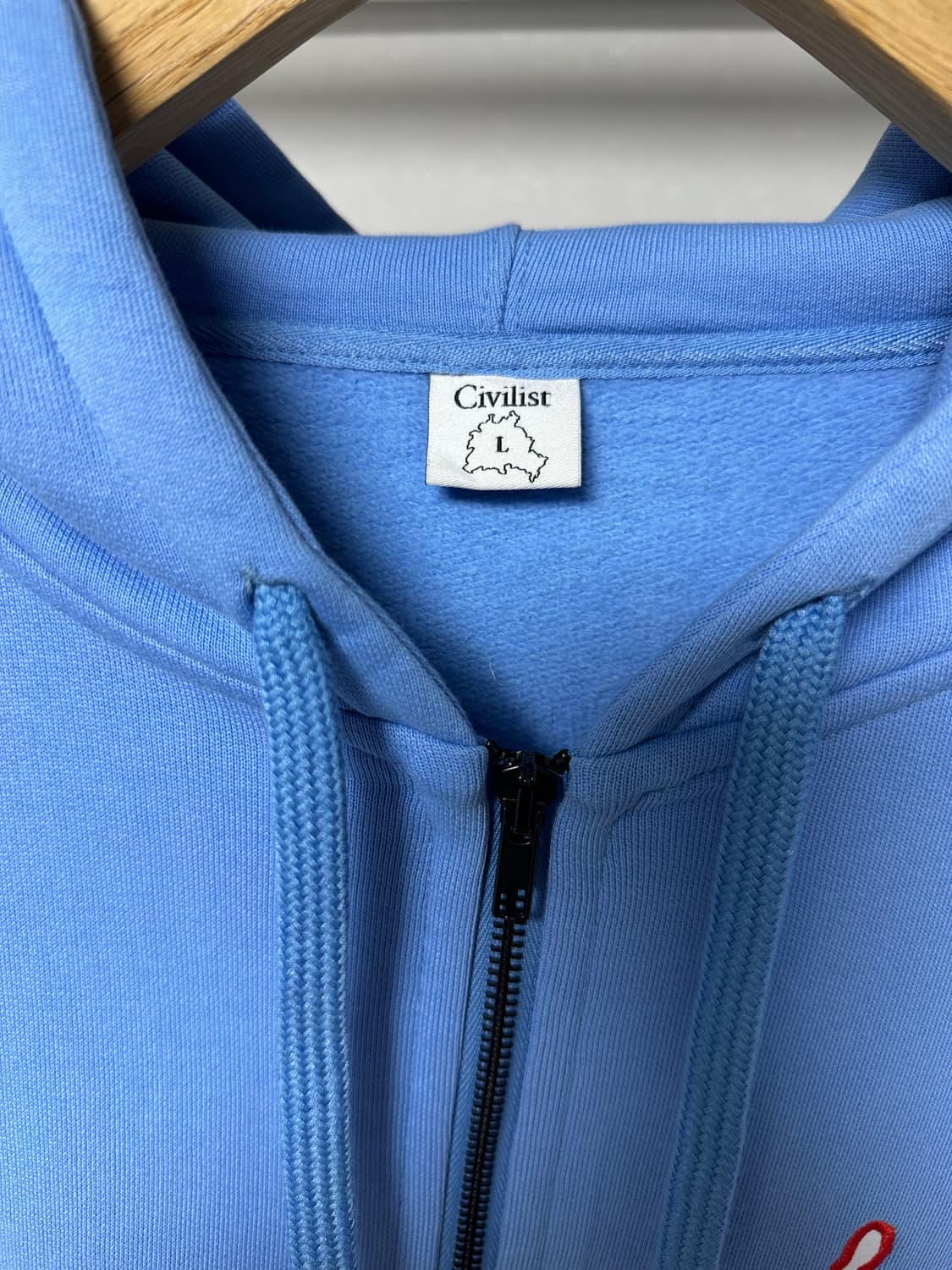 Civilist 하늘색 후드집업 L 급처 상품이미지3