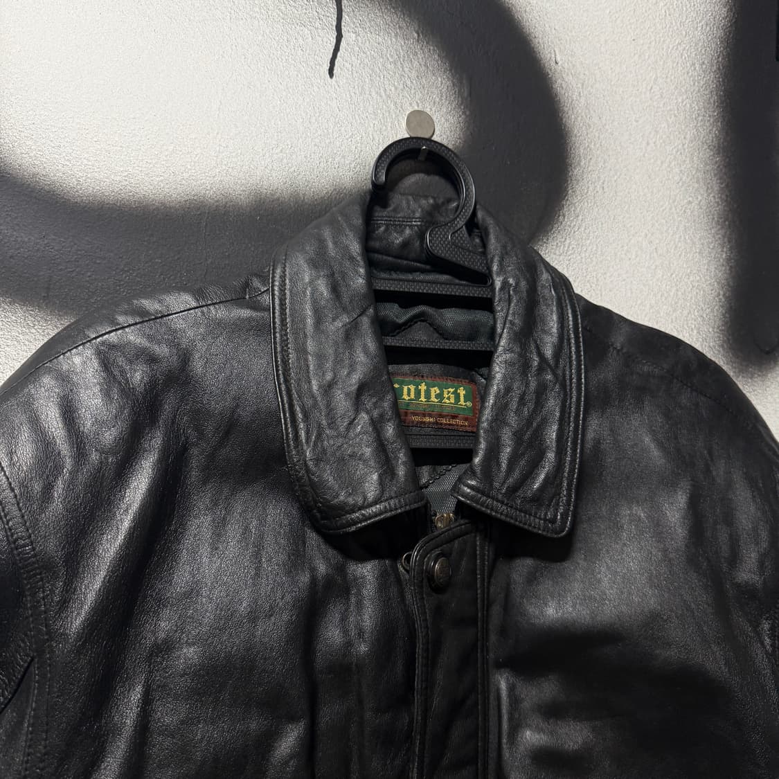 VTG 빈티지 100% 쉽스킨 양가죽 A2 봄버 자켓 상품이미지3