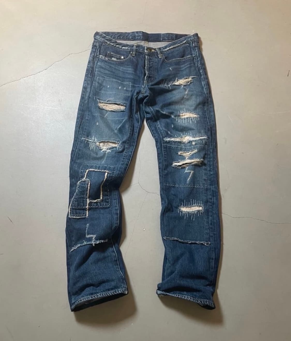 Loveless x RE line denim 상품이미지1