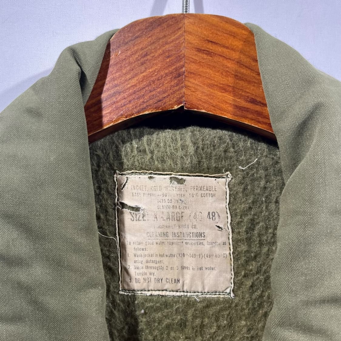 [Military] 80's 오리지널 US A-2 덱자켓 상품이미지5