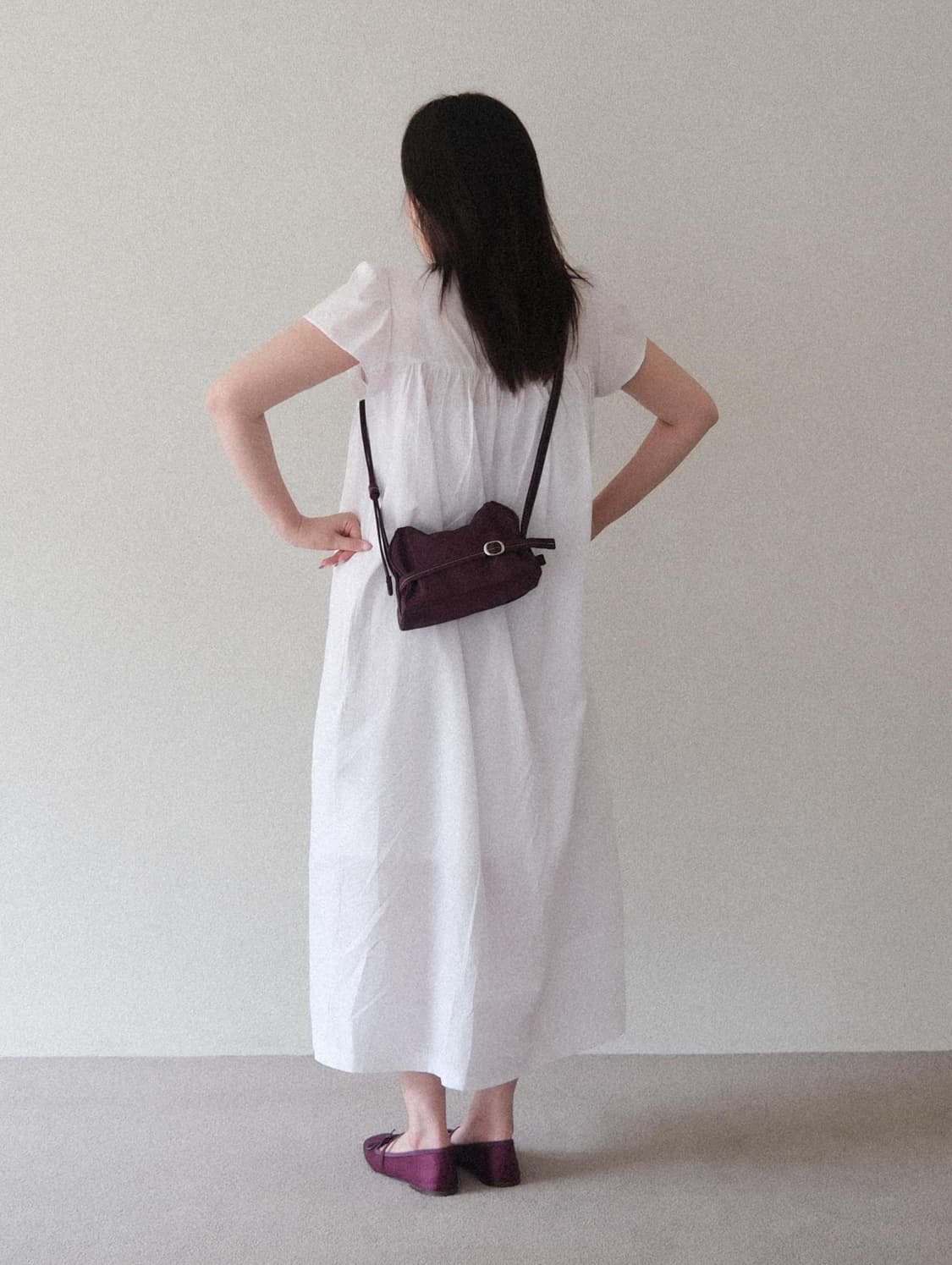 혜키 POTY MINI CROSS BAG / PURPLE 상품이미지3