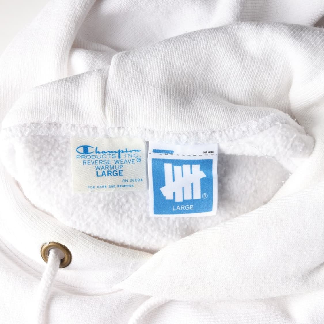 챔피온 리버스위브 x 언디핏 후드티 L 상품이미지5
