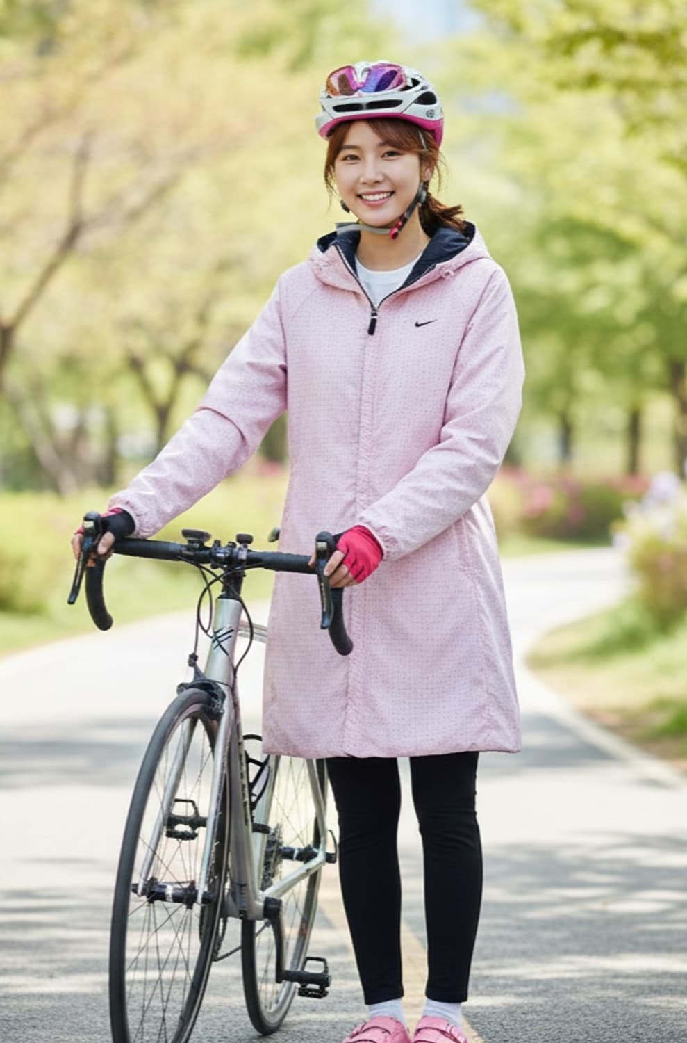 66.나이키 양면 후드패딩 상품이미지2