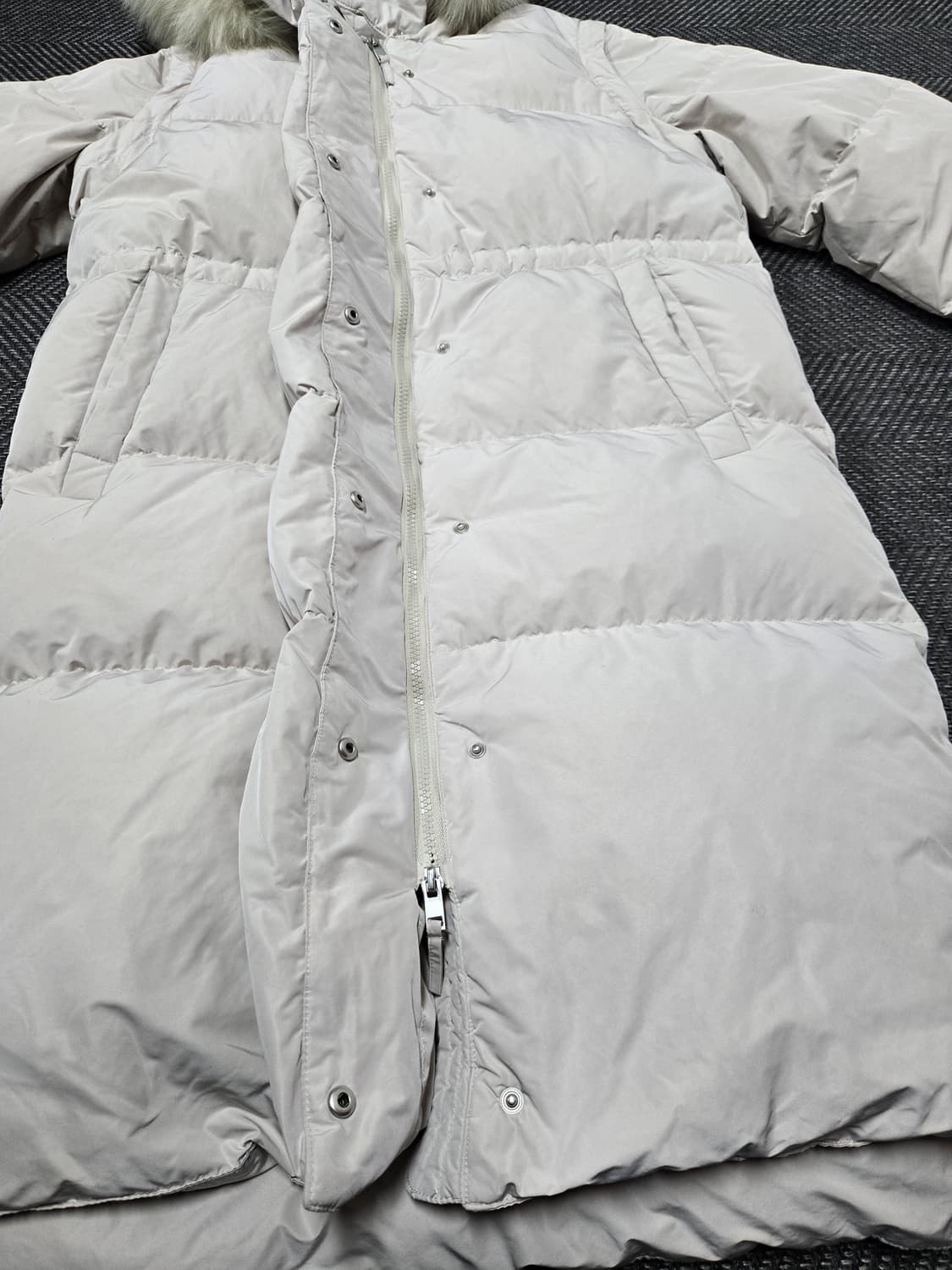 썸제이 SSUMJ 폭스 롱덕다운패딩 다운패딩 롱베스트 상품이미지7