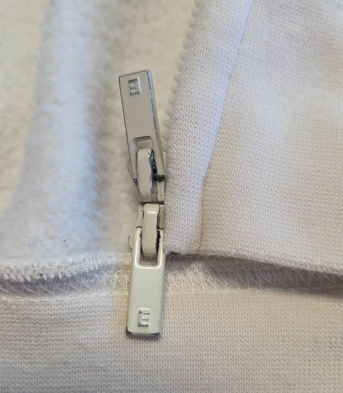 피오갓에센셜 집업 자켓 크림 상품이미지6