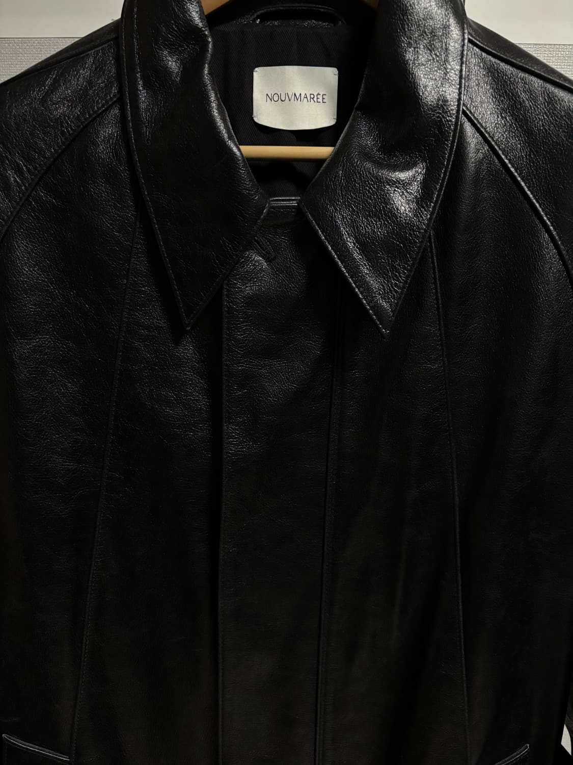 누마레 레더 코트 상품이미지7