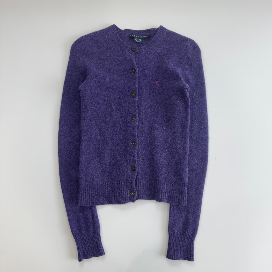 Polo 폴로 퍼플포니 퍼플 니트 가디건 상품이미지3