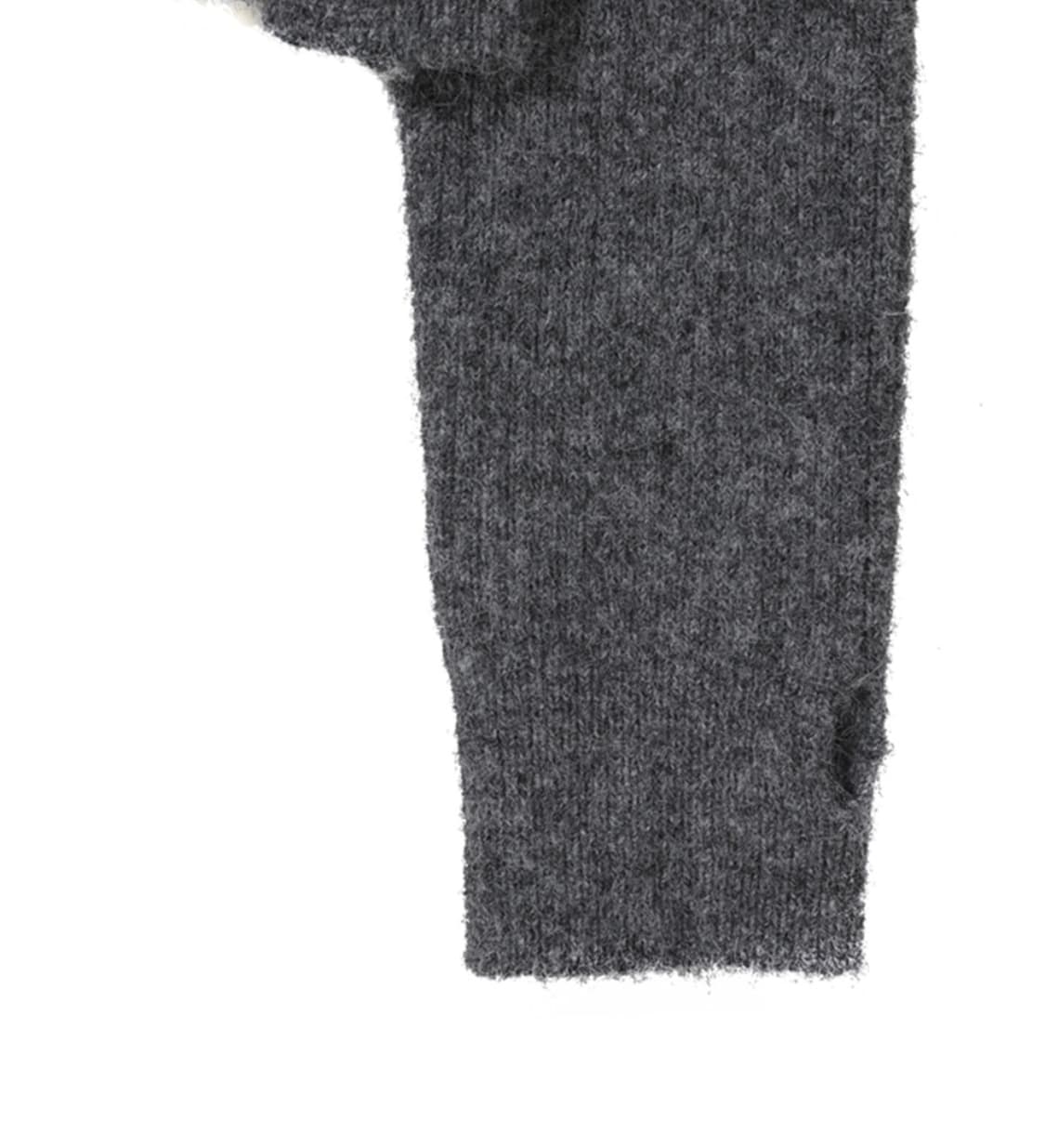 Side button knit GREY 상품이미지7
