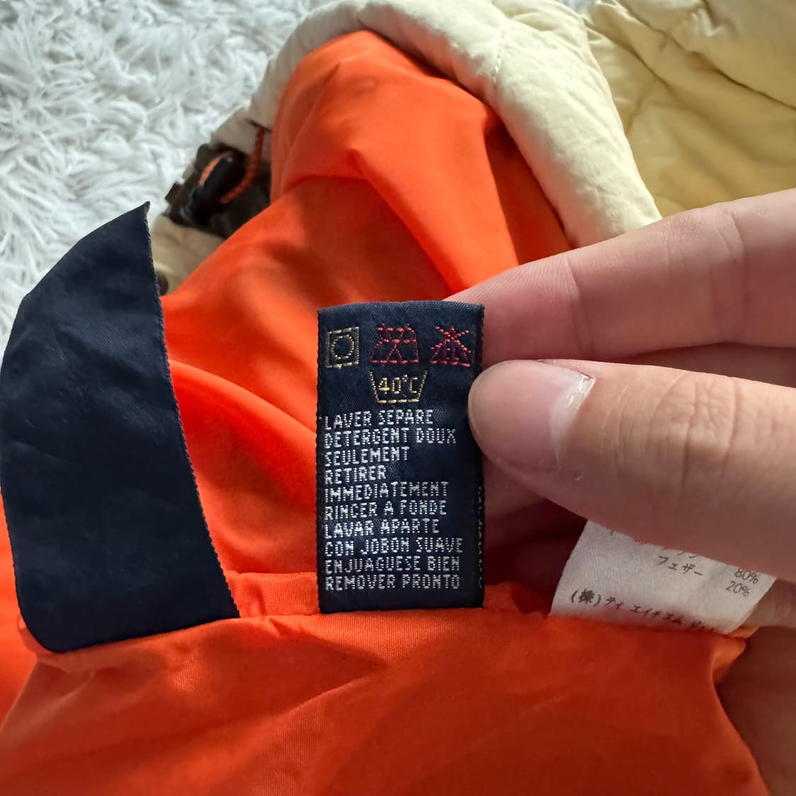 TOMMY HILFIGER 일본빈티지 숏 패딩 타미 힐피거 110 xxl 상품이미지9