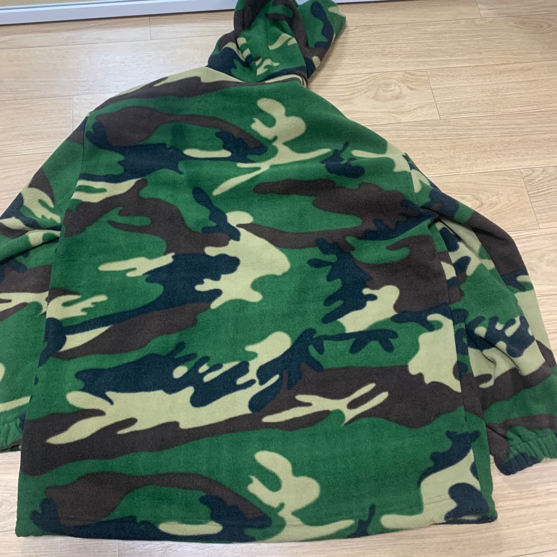 100)Dickies 디키즈 카모 후리스 후드 상품이미지2