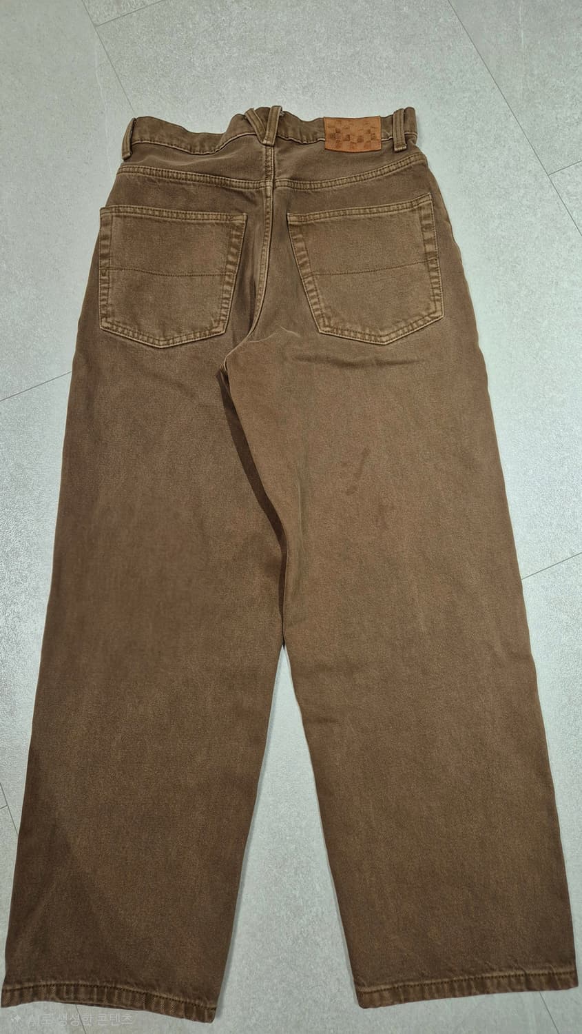 반스 배기데님팬츠 28 세피아 상품이미지6