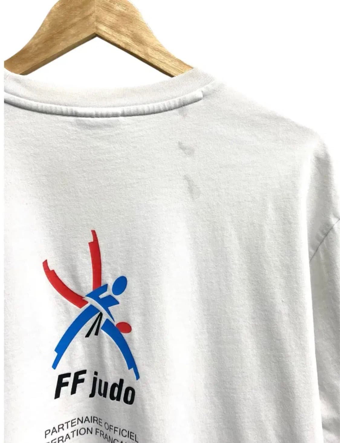 미즈노 X ff judo 프랑스 유도연맹 콜라보 티셔츠 XL 상품이미지7