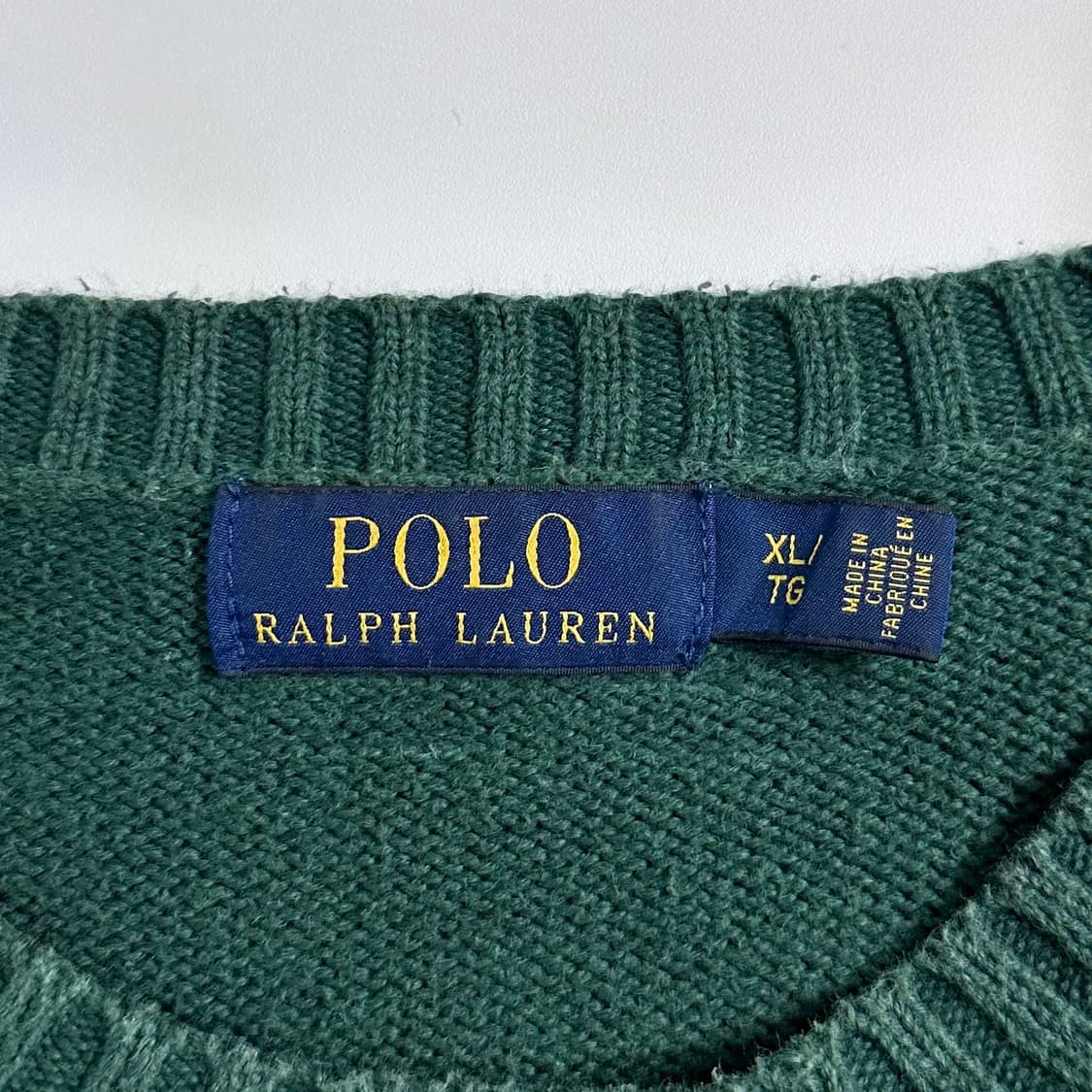 폴로 랄프로렌 그린 코튼 니트 상품이미지6