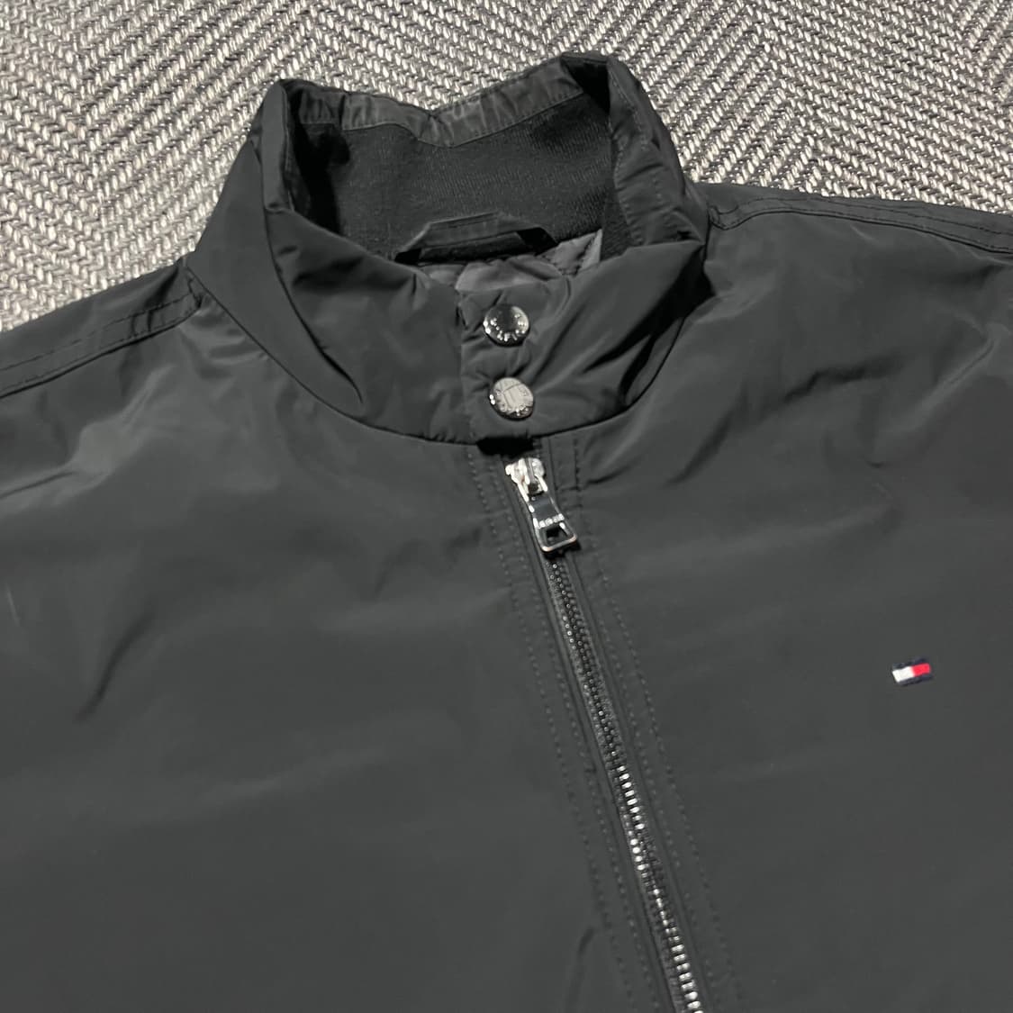 TOMMY HILFIGER 타미 퀄팅 나일론 해링턴 자켓 상품이미지3