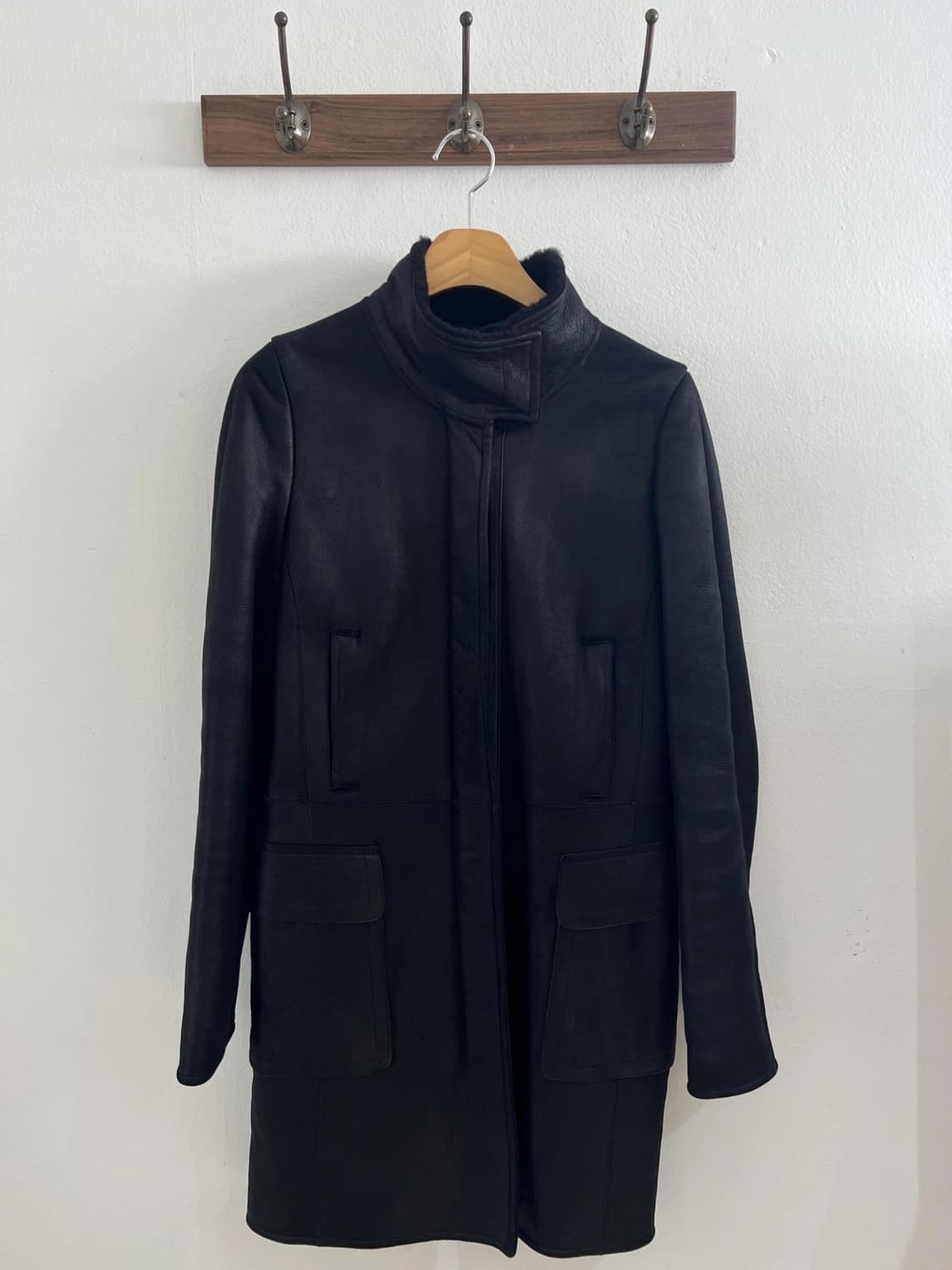 질샌더 롱무스탕 상품이미지1