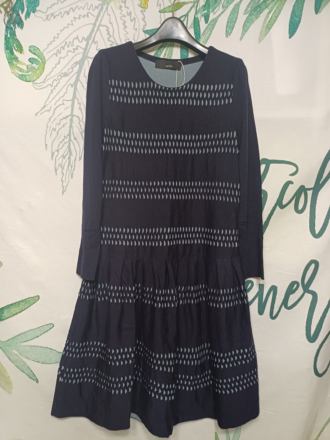 사틴  원피스  상품이미지1