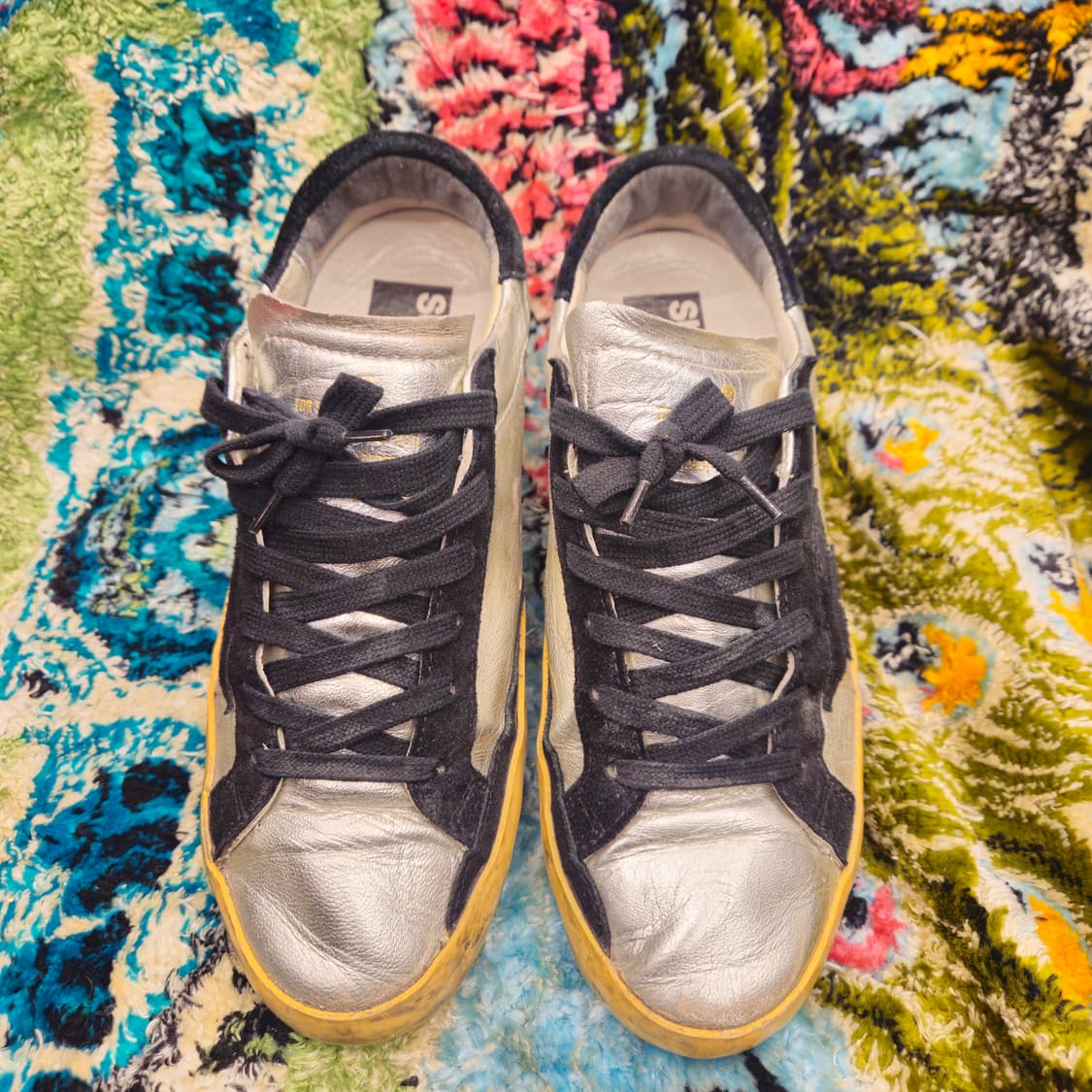 골든구스 슈퍼스타 실버 스니커즈 38 상품이미지1