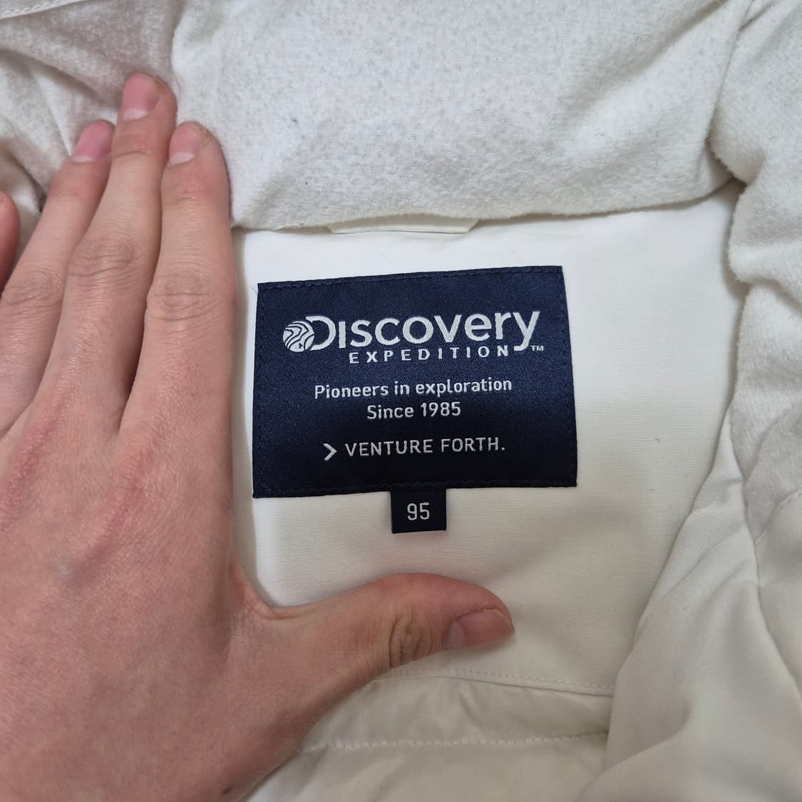 디스커버리 덕다운 후드 숏패딩 점퍼 M(95) 상품이미지7