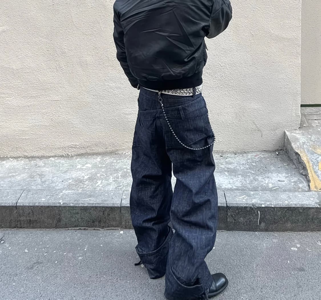 더블 새깅 팬츠 상품이미지4