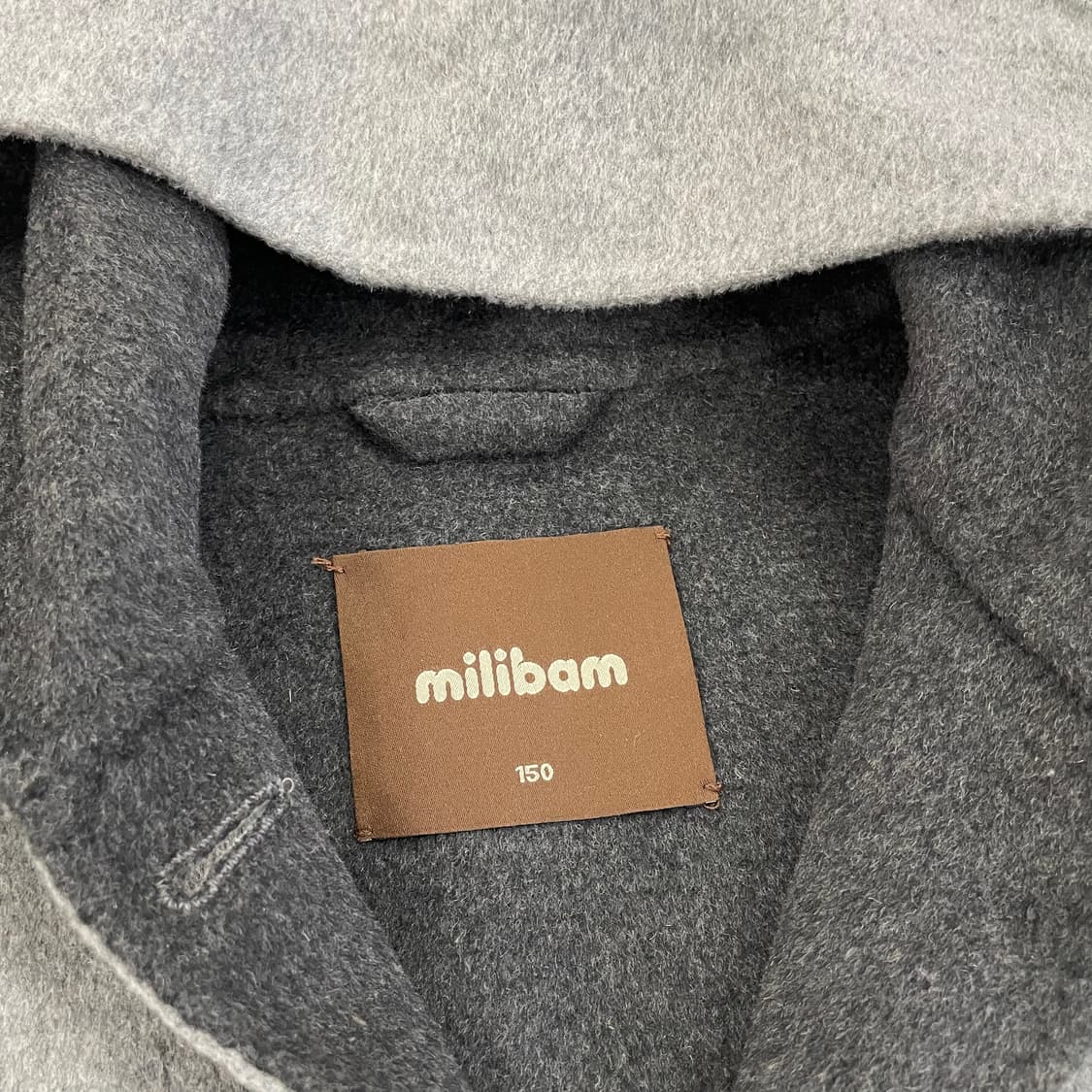 [150] 밀리밤 키즈 울 후드코트 1209EB1 상품이미지2