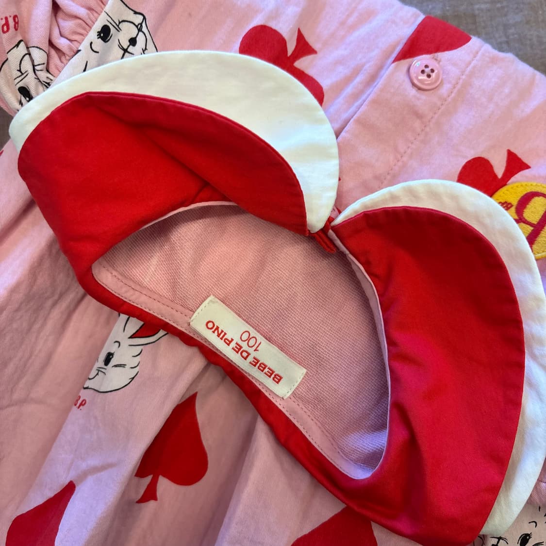 베베드피노 하트 원피스(100)   상품이미지7