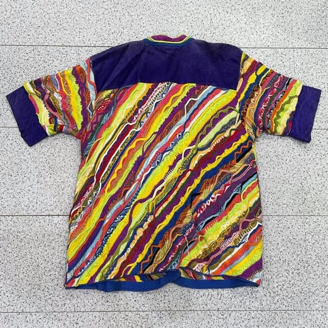 90's 쿠지 리워크 롱 가디건 (2XL) 상품이미지5