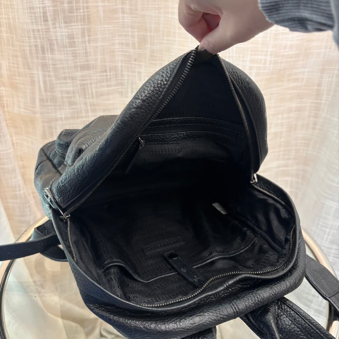 정품 메트로시티 가죽 백팩     상품이미지7
