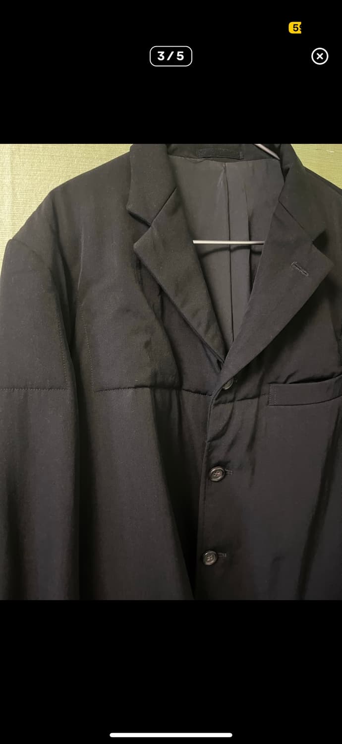 꼼데가르송 옴므 퀼팅 블레이저 L 상품이미지3