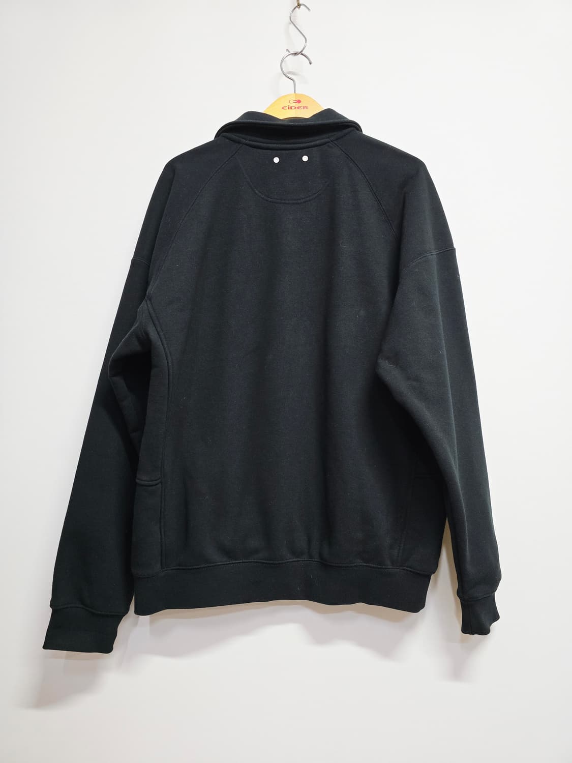 일꼬르소 카라넥 블랙 맨투맨 티셔츠 상품이미지5