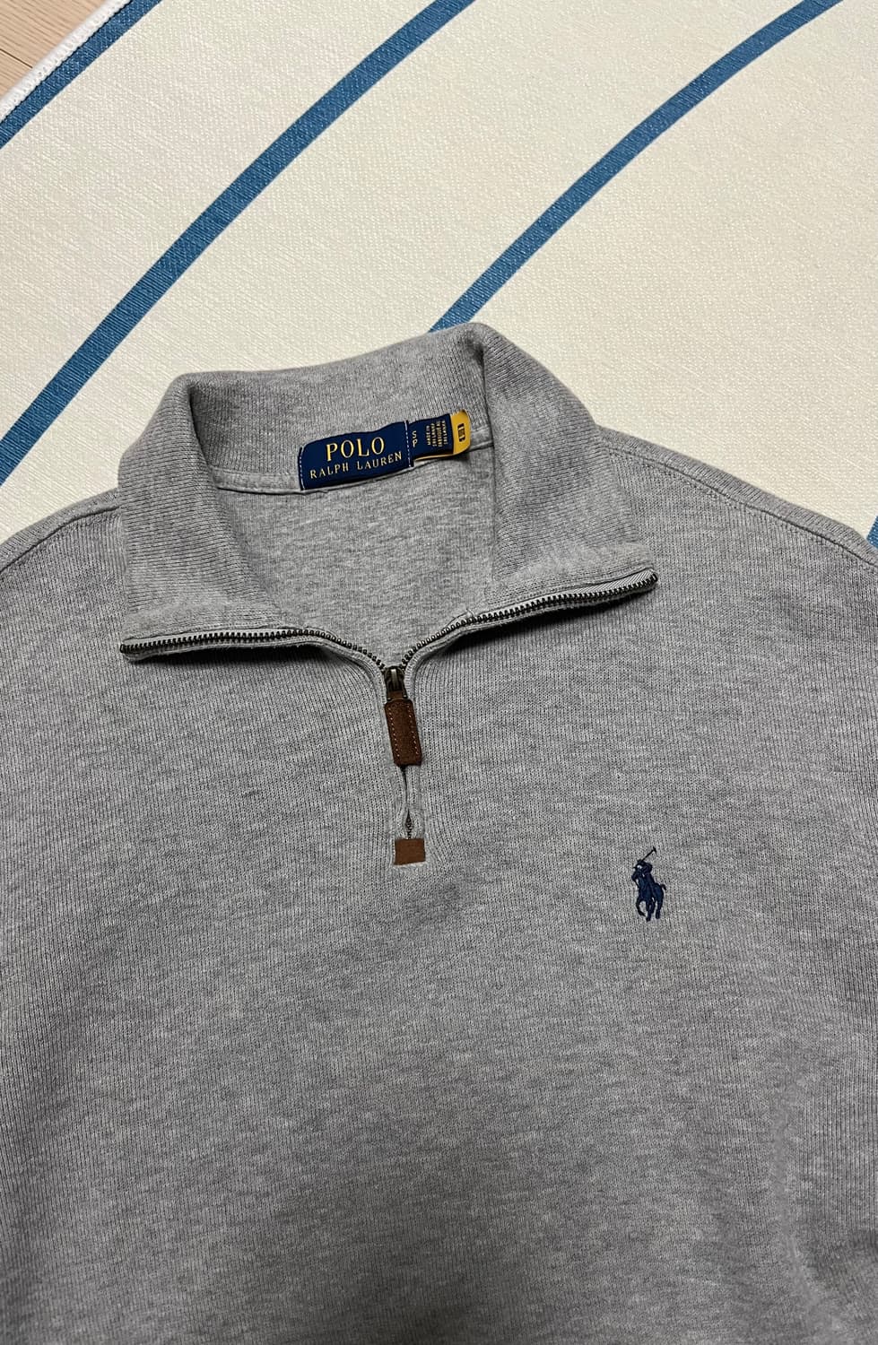 폴로 반집업 그레이 상품이미지1