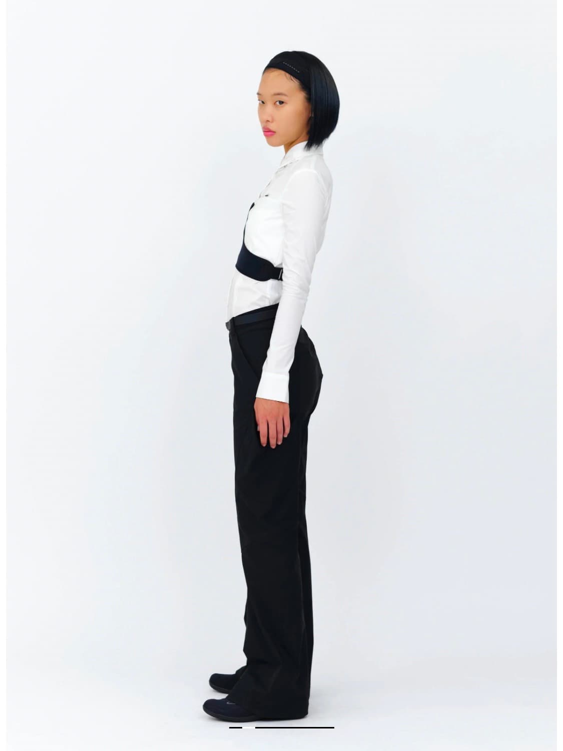 혜인서 포켓 팬츠 Pocket Pants w/ Belt 블랙 상품이미지2
