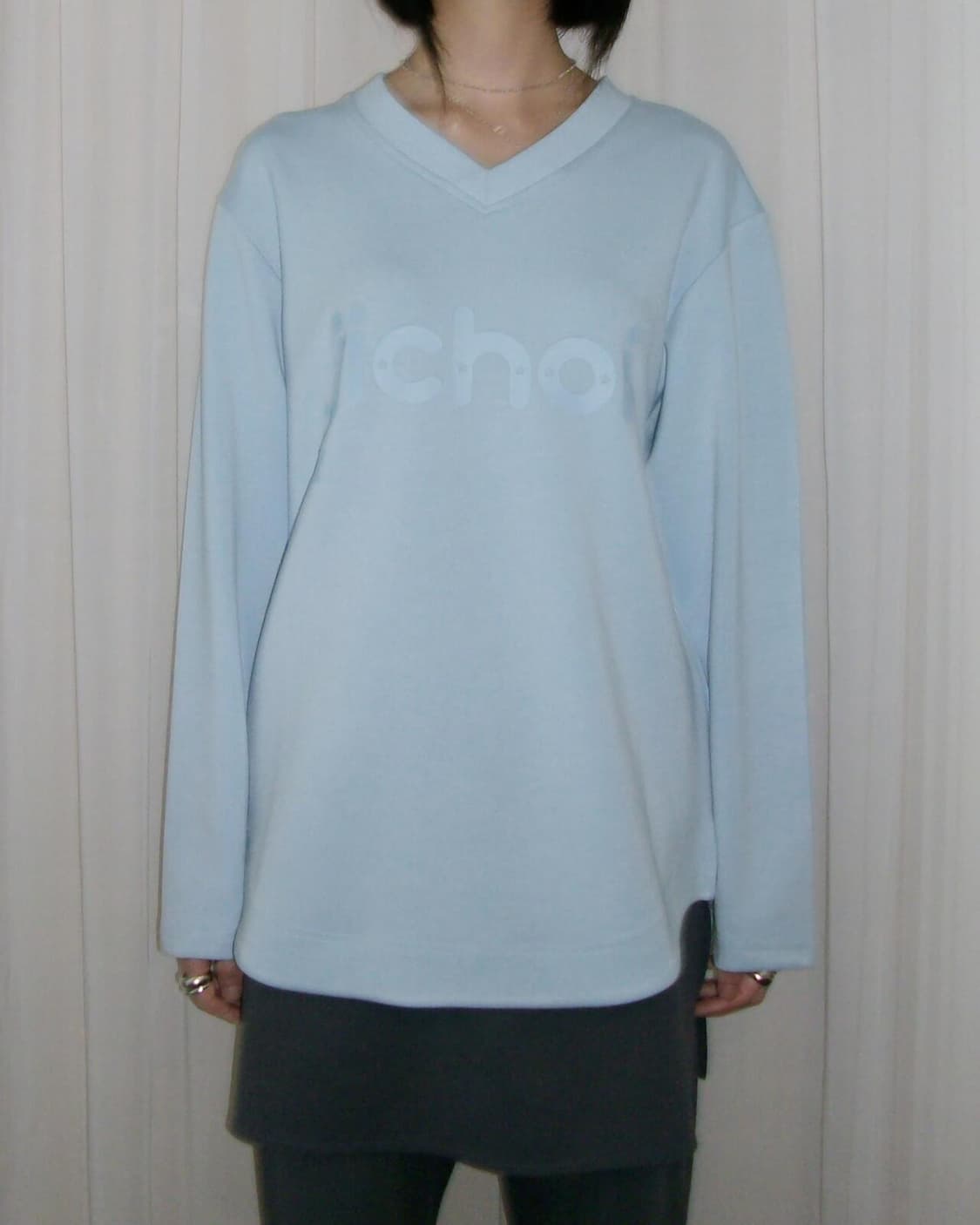 2 지초이 롱슬리브 파르코 에디션 페일 블루 JICHOI 상품이미지1