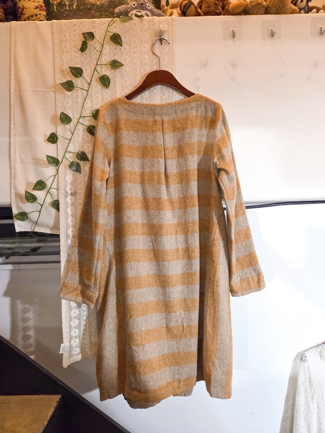 스트라이프 패턴 원피스 상품이미지4