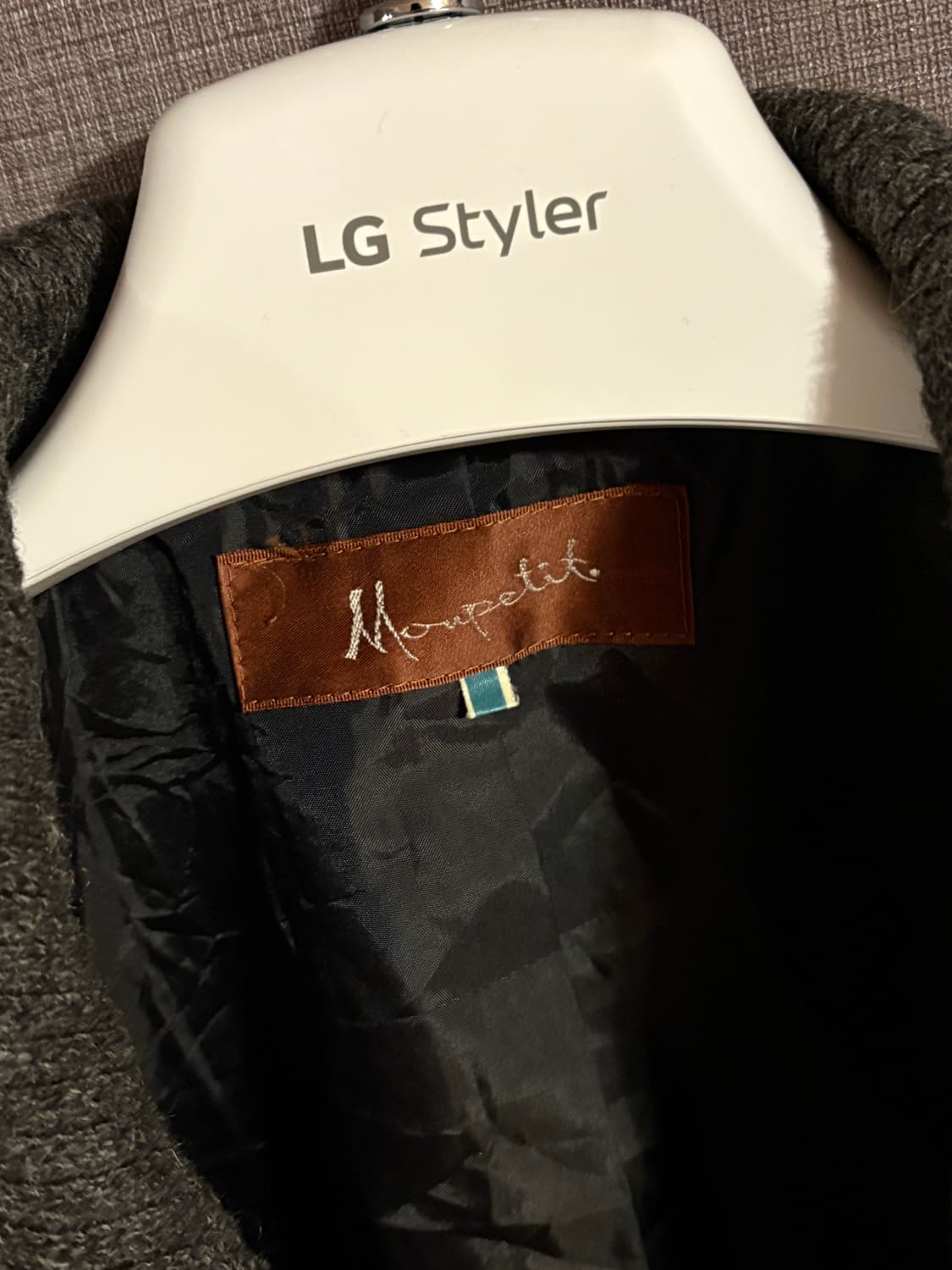 Moupetit 두께감있는 회색 자켓 JAPAN 상품이미지2