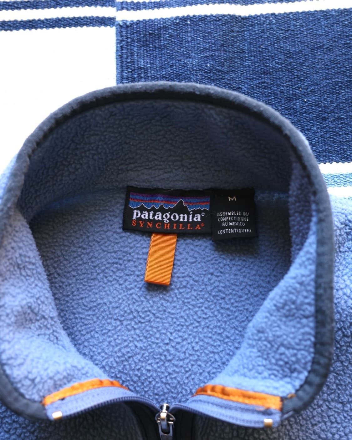 파타고니아 00s 마수피얼 신칠라 플리스 (Denim Blue) 상품이미지3
