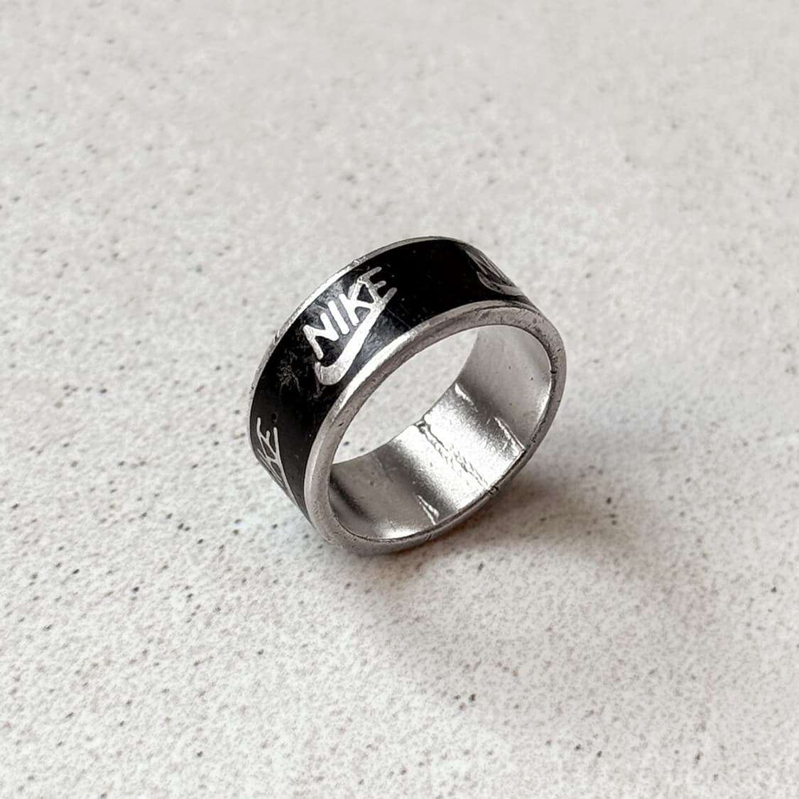 90s Nike 나이키 빈티지 실버 반지 상품이미지1