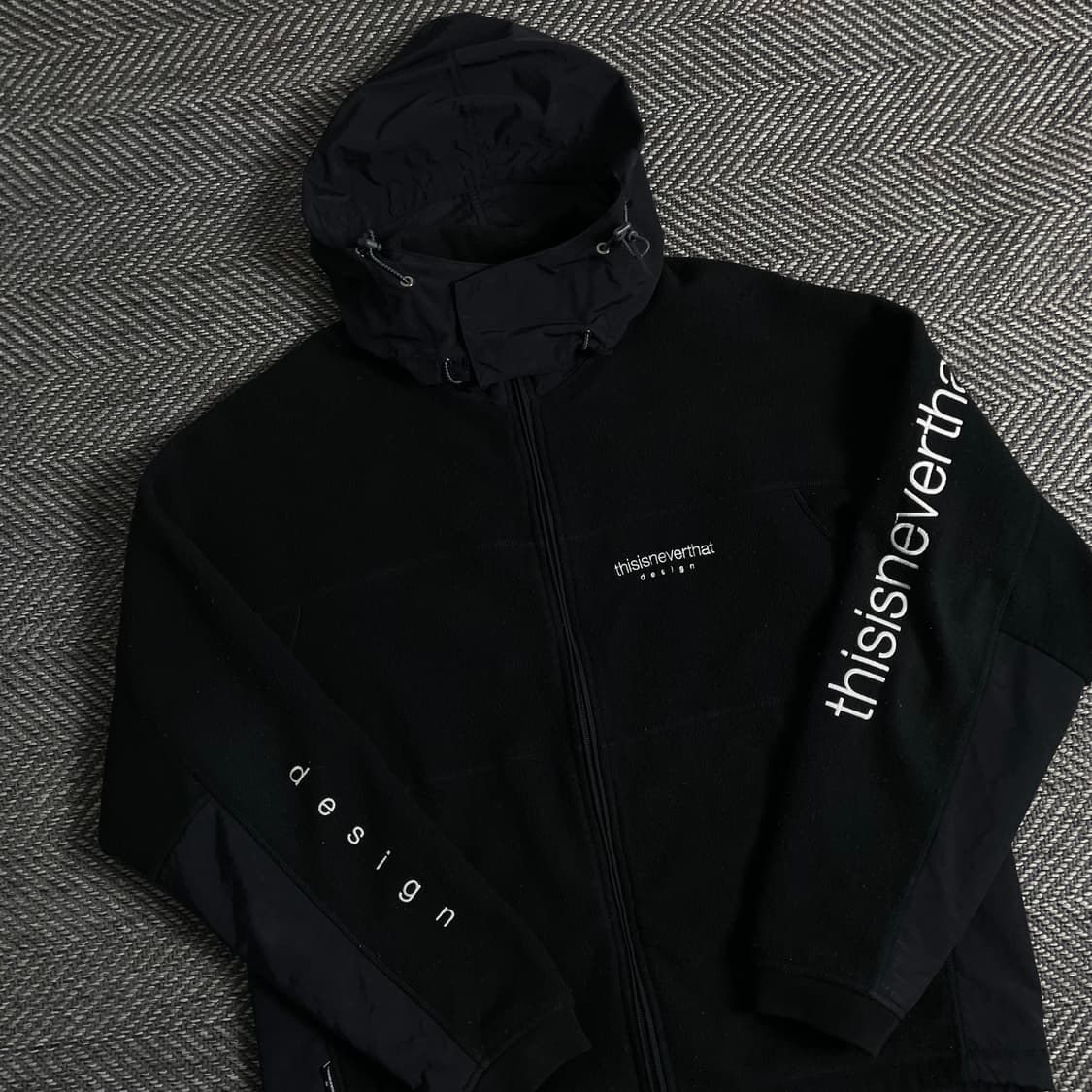 디스이즈네버댓 스펠로고 빅로고 후드 플리스 자켓y 3279 상품이미지1