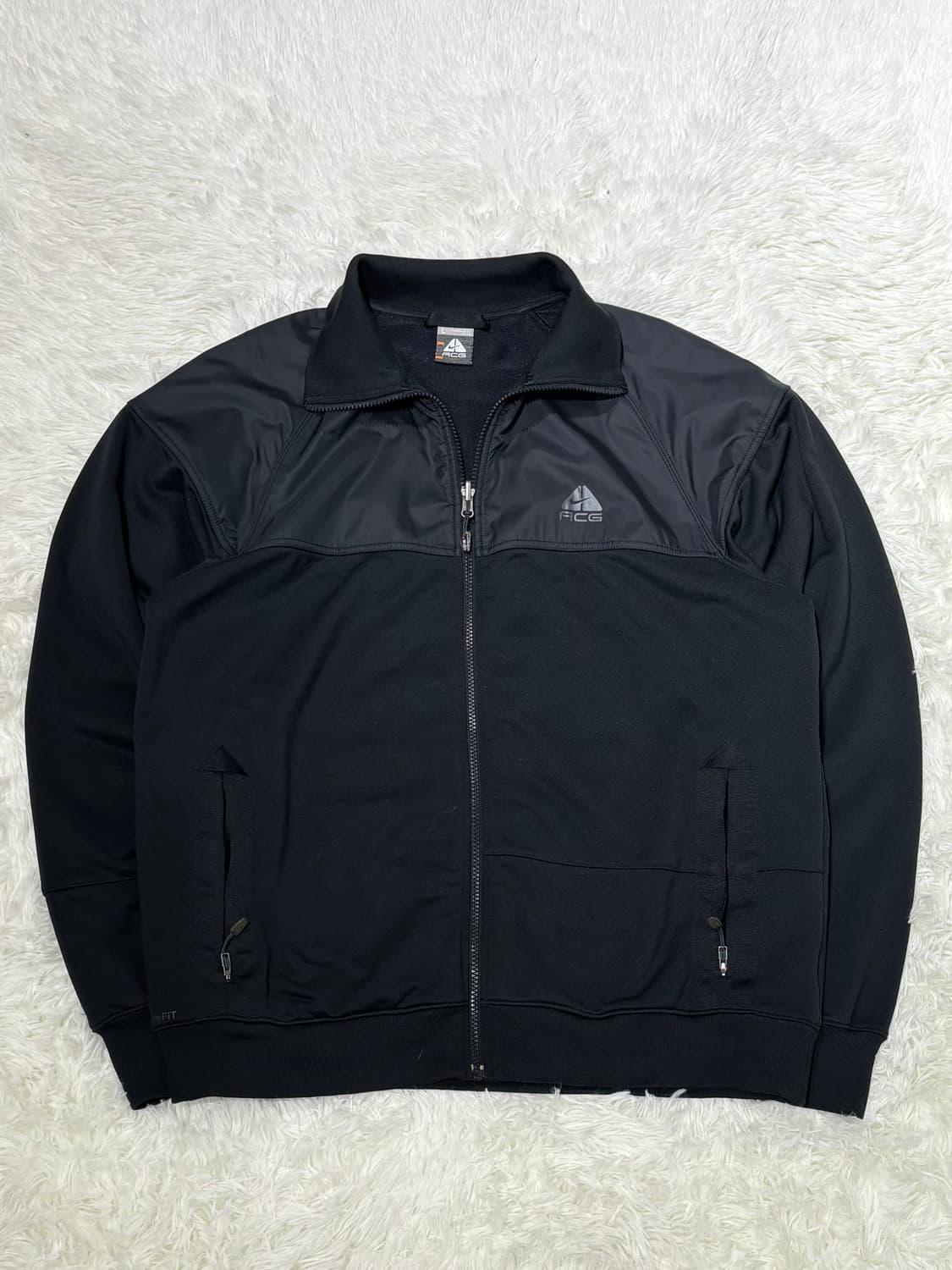 나이키 acg 블랙 코튼 집업 상품이미지4