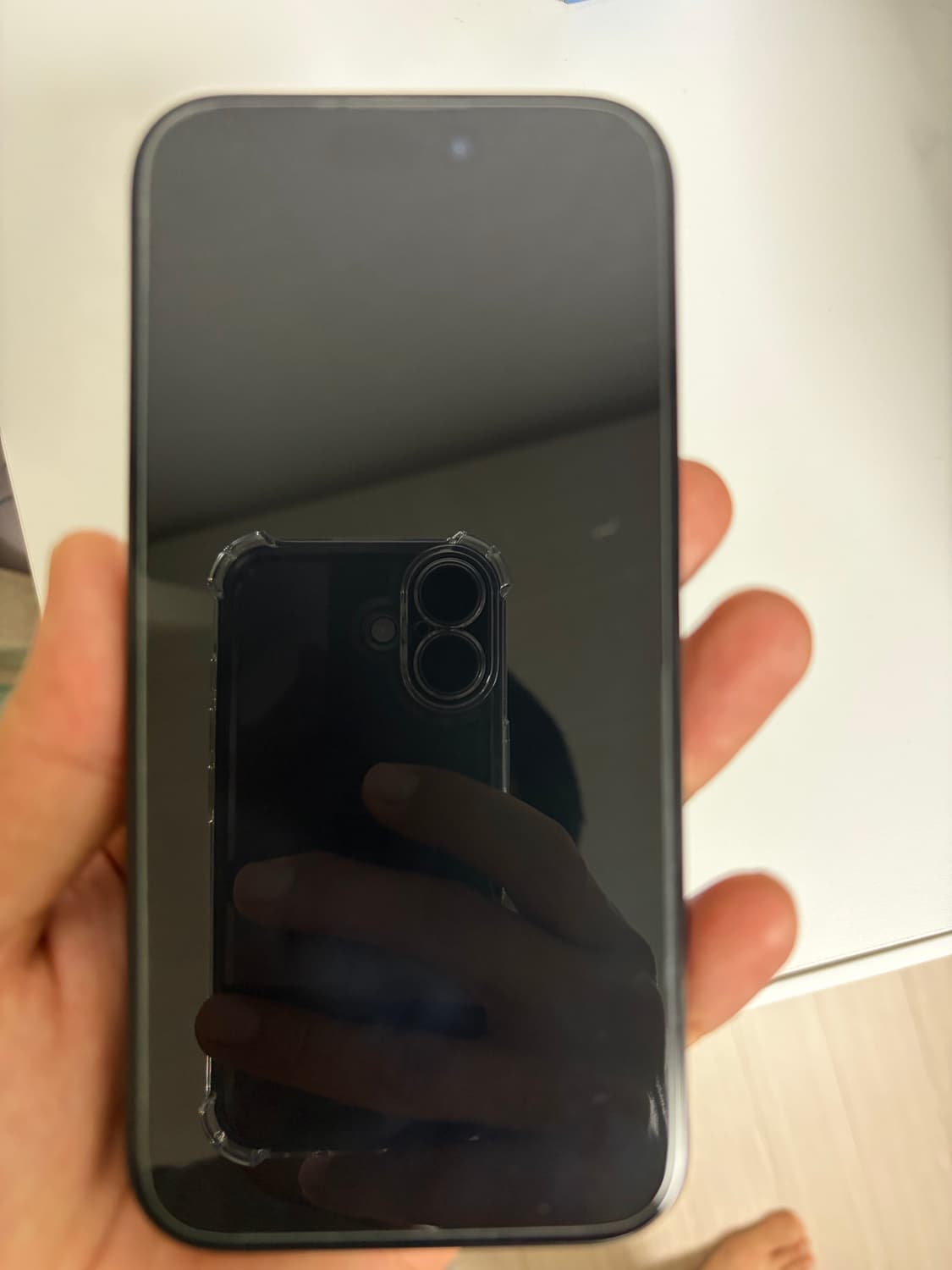 아이폰 15프로 128 블랙티타늄 판매합니다 상품이미지1