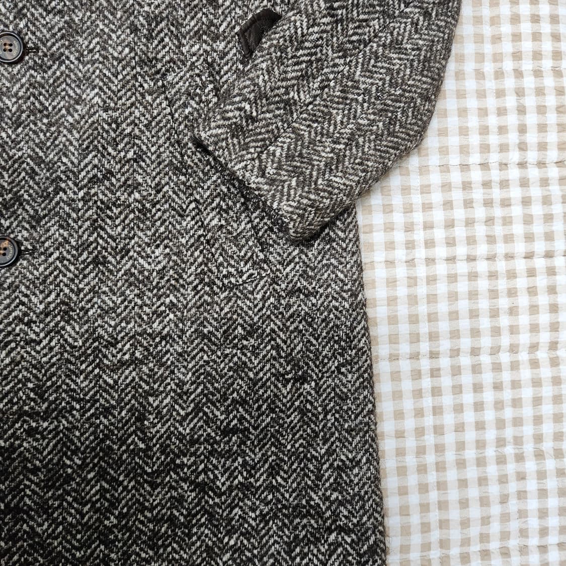 일레븐티 헨링본 코트 자켓 남자100 상품이미지4