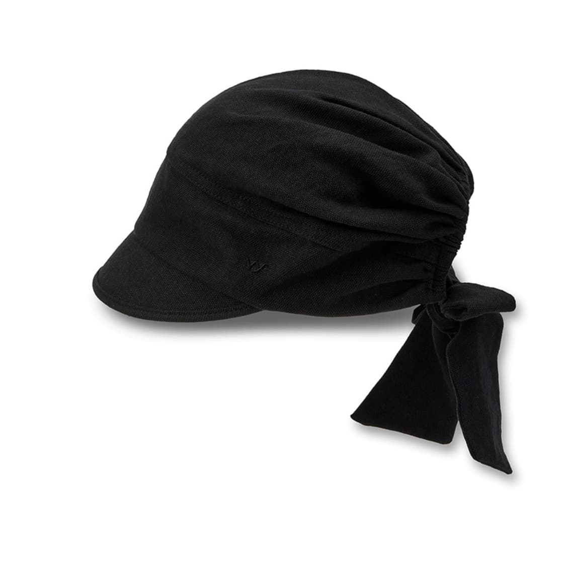 Openyy 린넨 타이업 햇 블랙 Linen Tie-up hat 상품이미지3